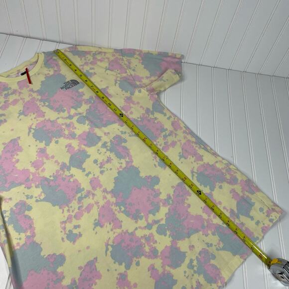The North Face Women’s Short Sleeve Crew Neck Tie-Dye T-Shirt Dress Size Small S - Picture 3 of 9